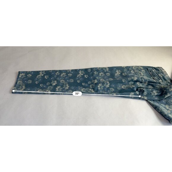 Pleasures Garden Denim Cargo Pants in Indigo - Picture 4 of 6